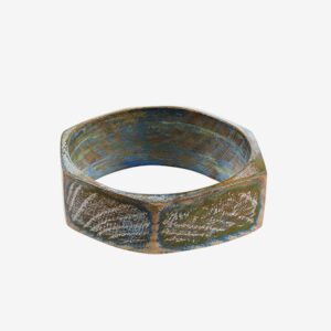 A close up of an object on a table